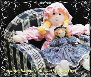 Cartamodello bambola di stoffa gratis