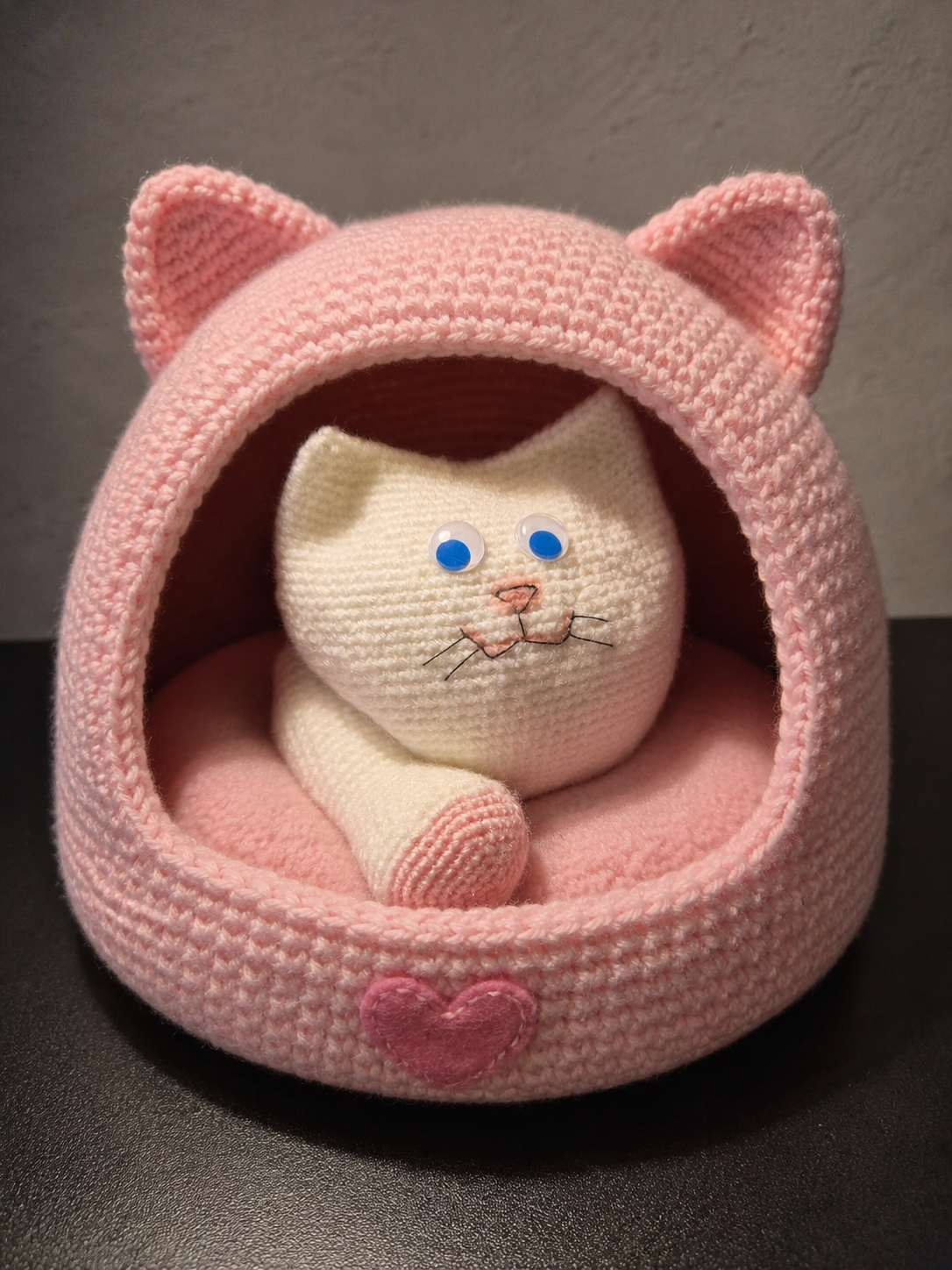 Tutorial gattino amigurumi accovacciato
